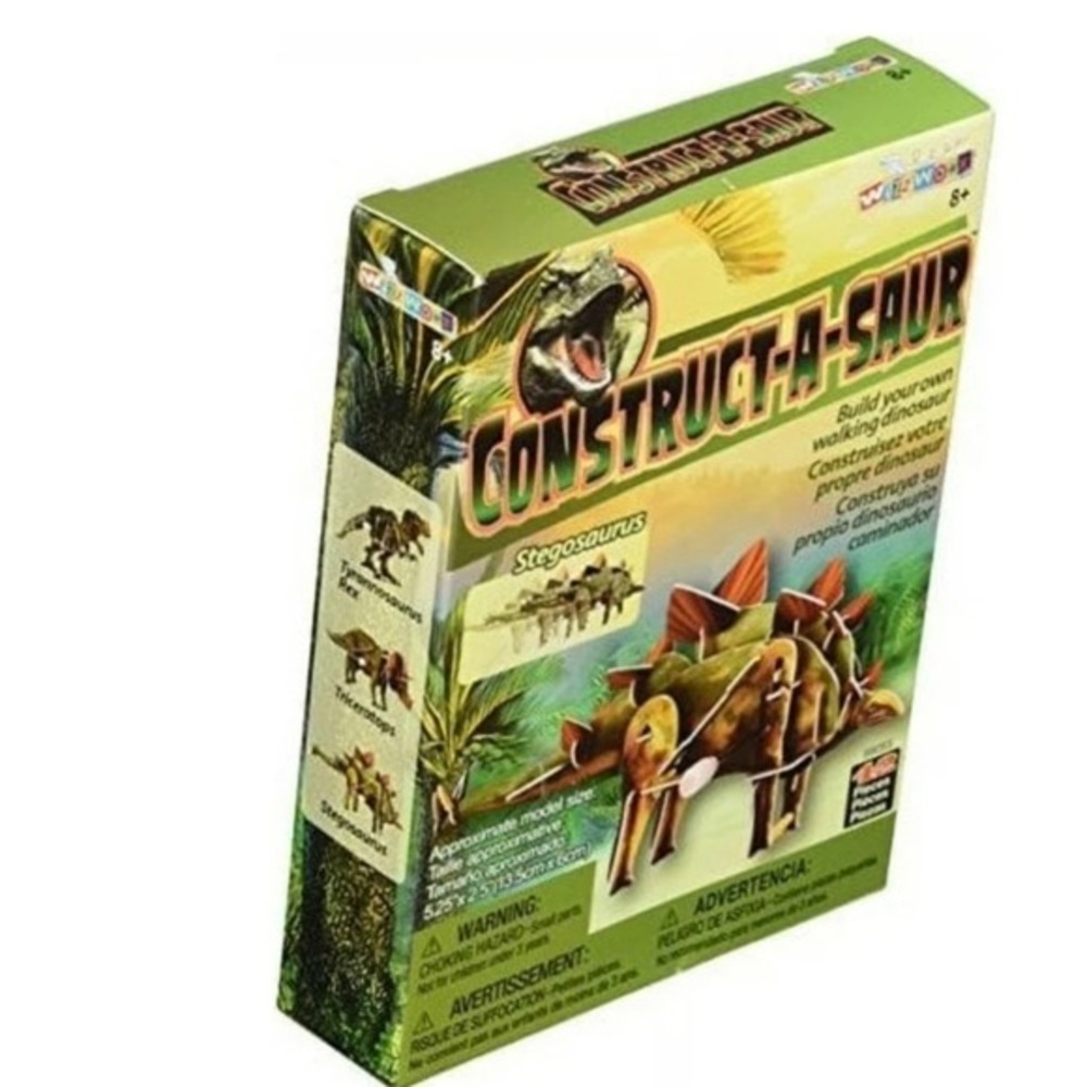 Construct-A-Saur Stegosaurus - Build‎ Your Own Walking Dinosaur